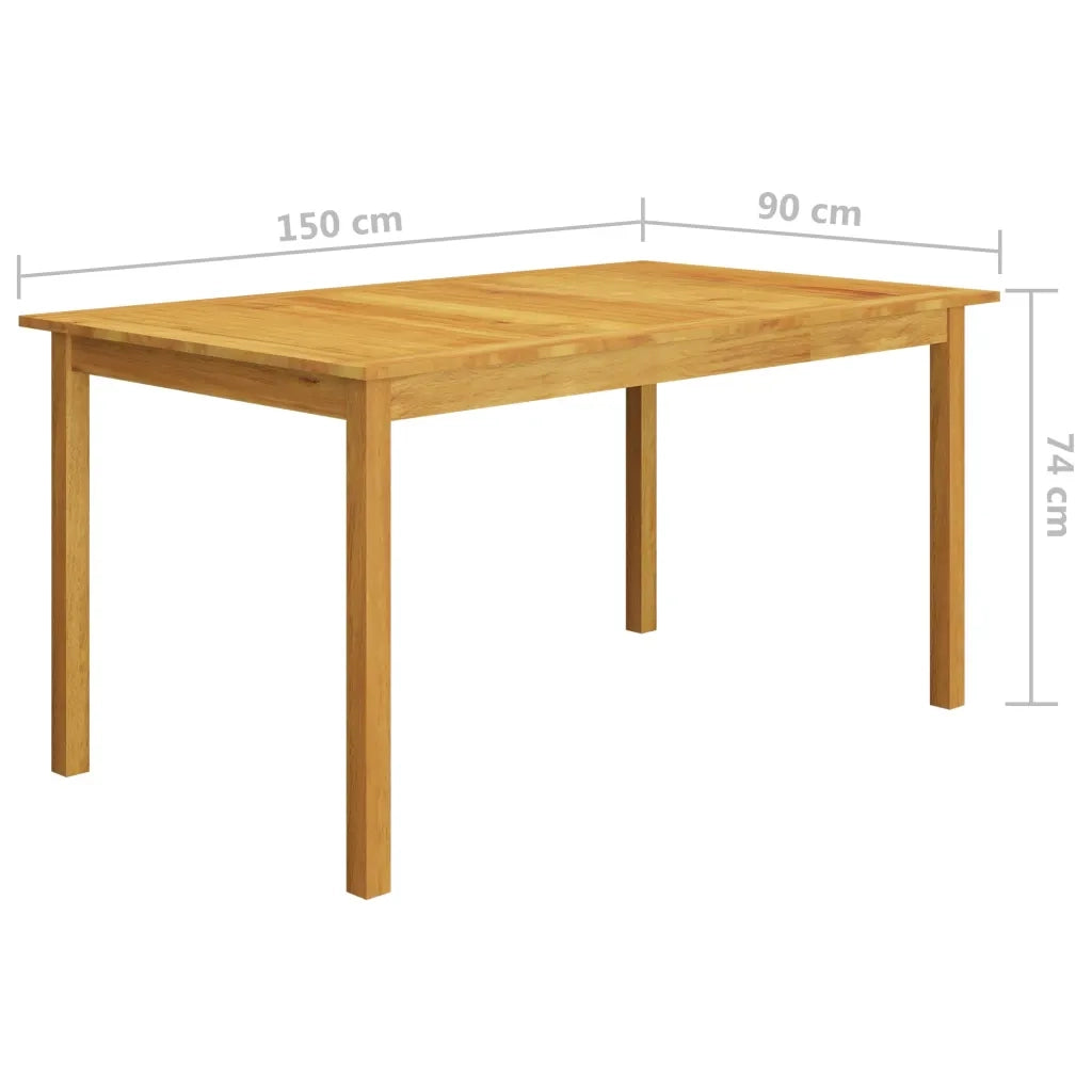 Set Mobili da Pranzo per Giardino 5 pz Grigio 3067773