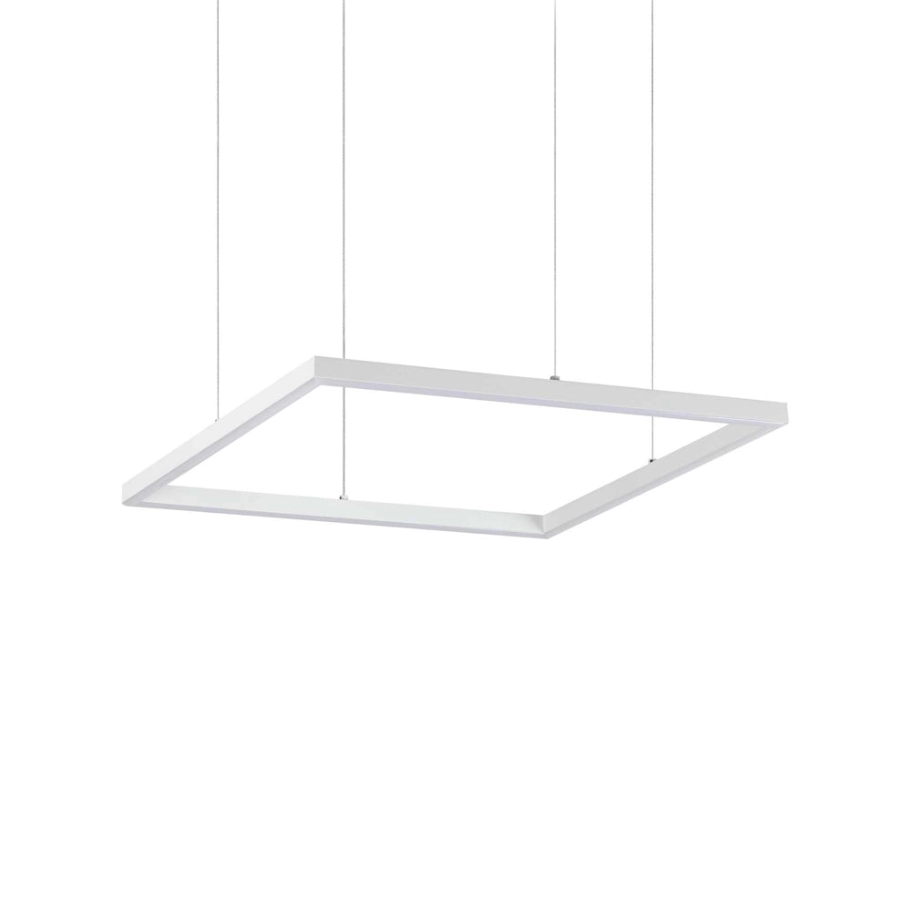 Sospensione Moderna Oracle Alluminio-Materie Plastiche Bianco Led 33W 3000K