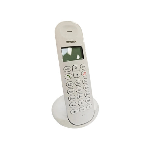 TEL. CORDLESS BRONDI LOTUS BIANCO