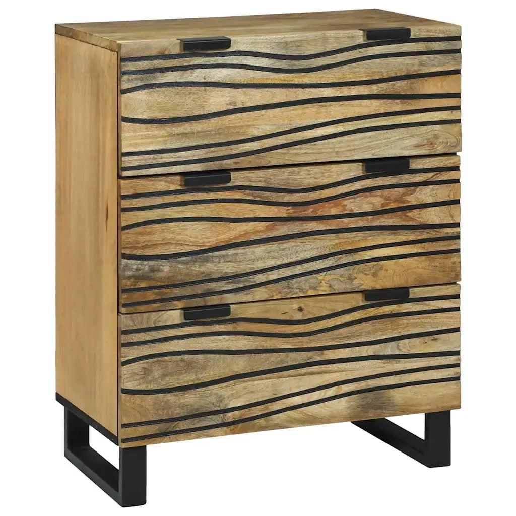 Set di mobili per il bagno 3 pcs Marrone Legno multistrato