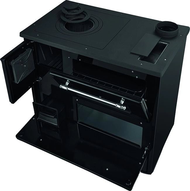 CUCINE BLINKY A LEGNA C/FORNO DANY ANTRACITE