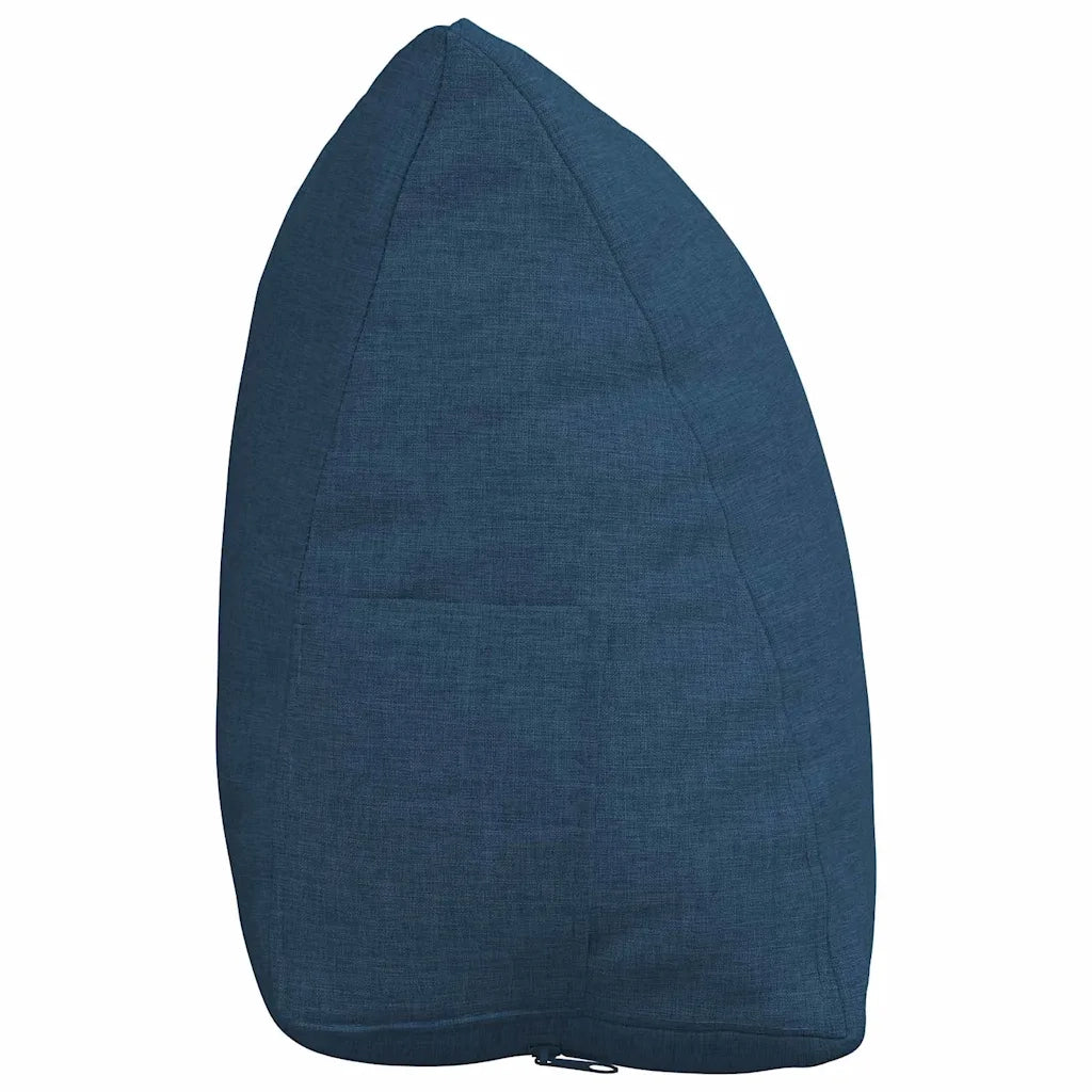 Cuscino per Schiena Blu 45 x 20 x 35 cm Tessuto 42015010