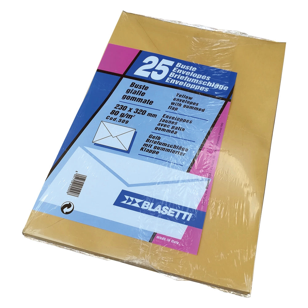 1cf busta da lettera 11 x 23 bianca - con finestra 25 pz cod:ferx.5072972nlm