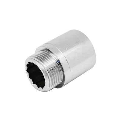 PROLUNGA FILETTATA MF IN OTTONE CROMO IBP- 1/2 x 40- IBP- pezzi 10