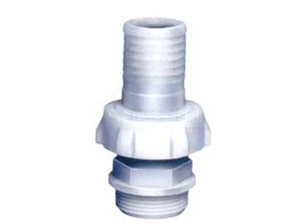 10pz raccordo in nylon dritto portagomma a 3 pezzi per pompe - m 1"1/4 x ø mm.40 cod:ferx.fer197298