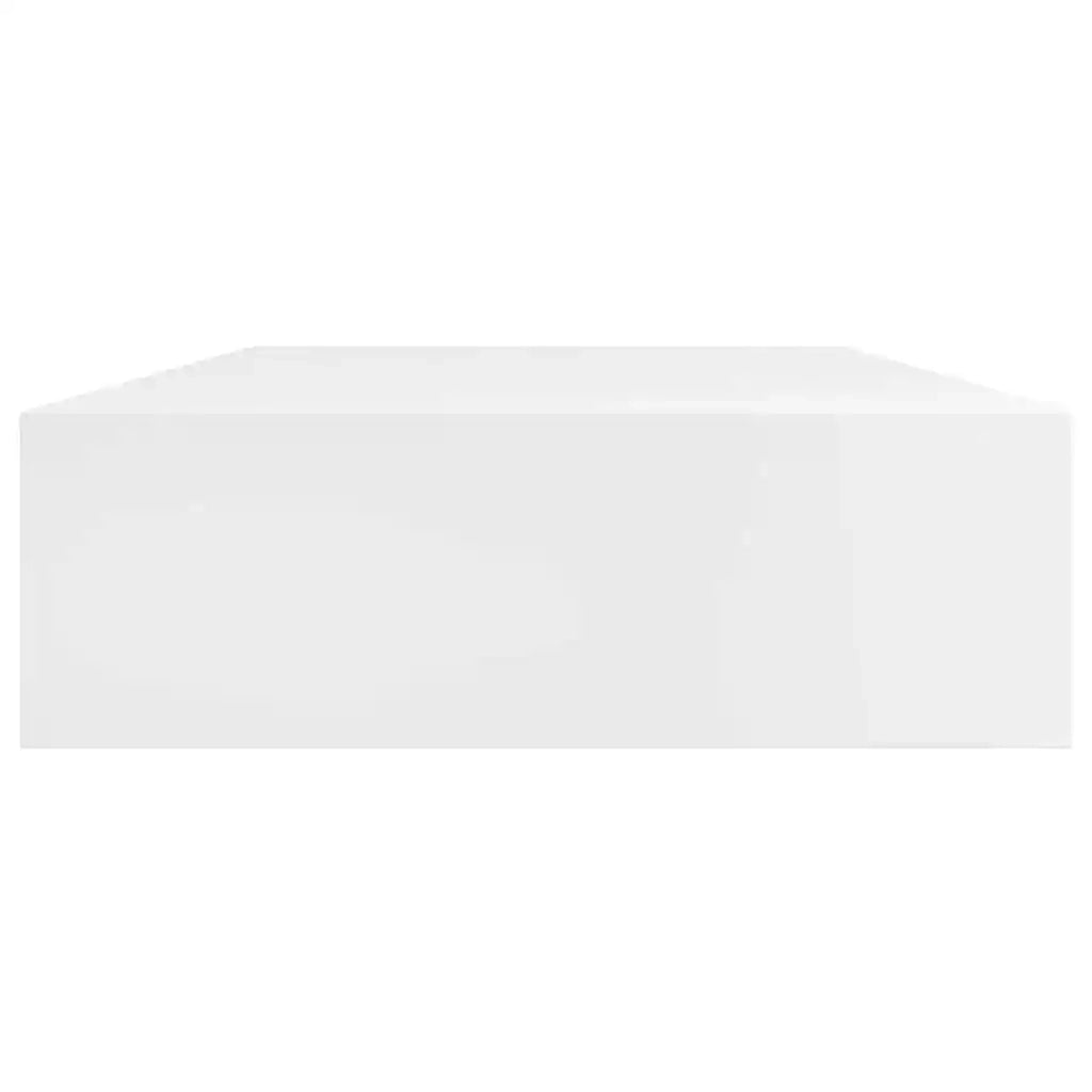 Mensola | Ripiano | Scaffale per Pareti Nera in MDF per Libri/DVD
