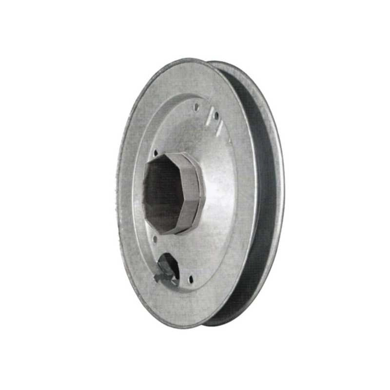 Puleggia Rullo Metallo Liscio mm 180
