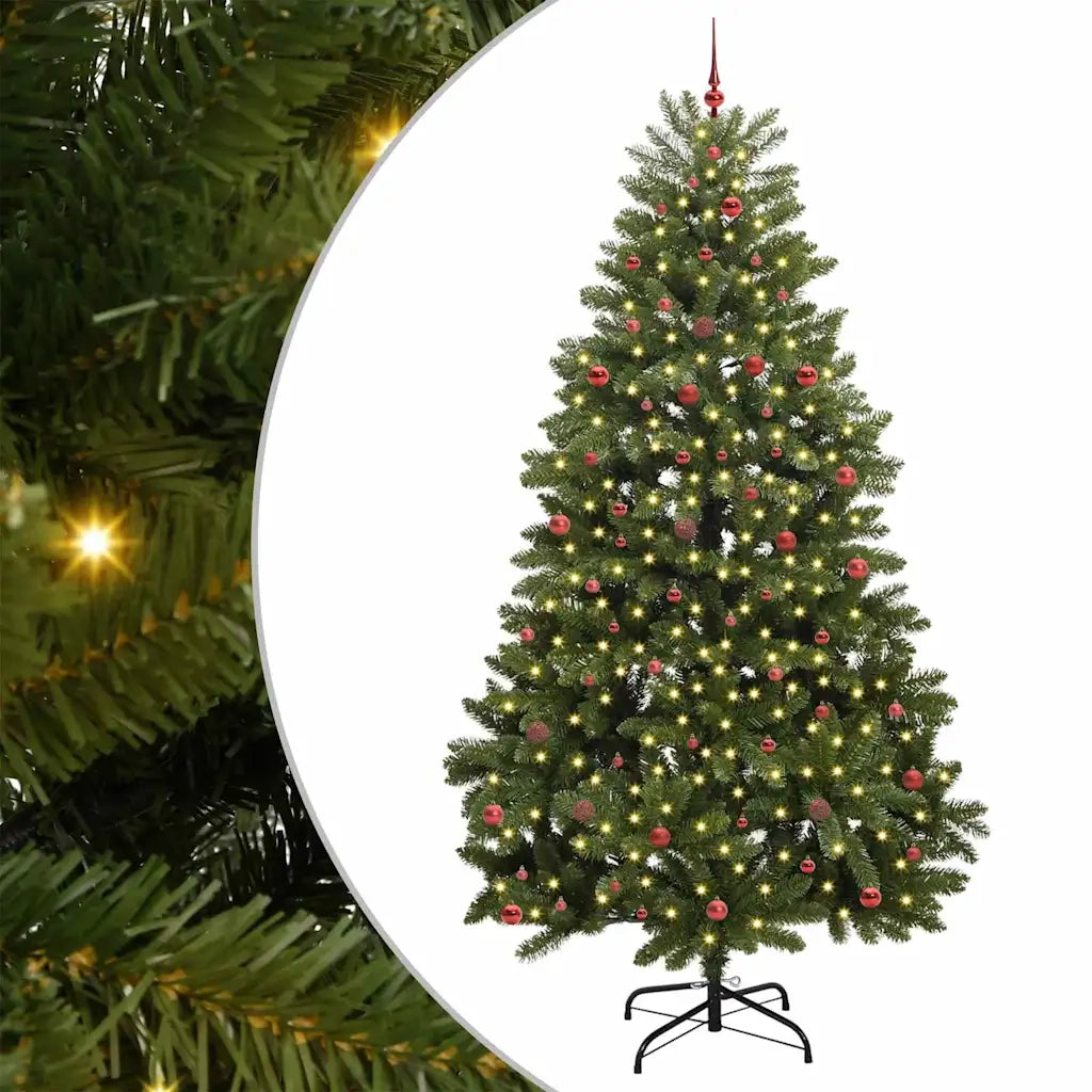 Albero di Natale artificiale Verde 300 cm PVC e Metallo