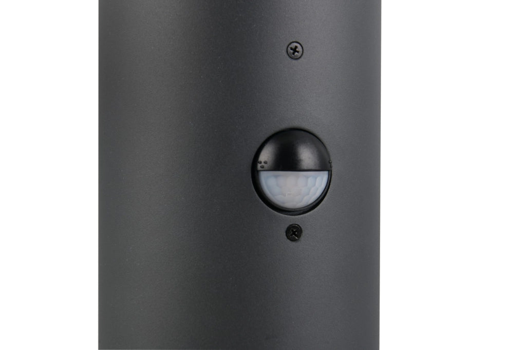 Lampione da giardino MURES Trio 80 cm nero IP44