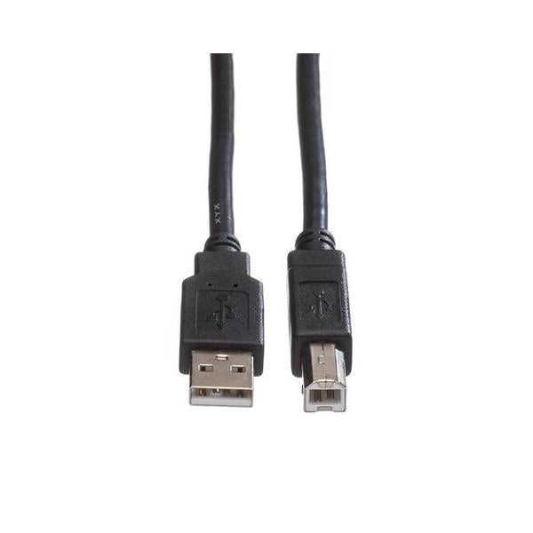 ROLINE GREEN CAVO USB2.0, A - B, M/M, BLACK, 1.8M
