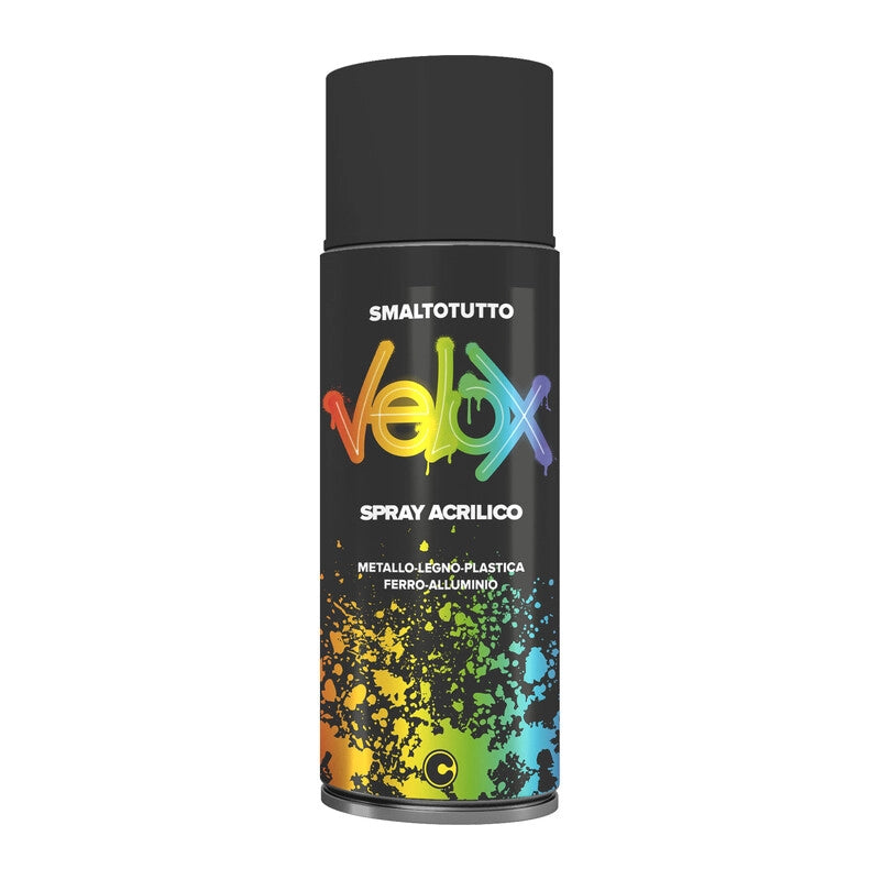VELOX SPRAY ACRILICO PANNA OPACO  6 PZ