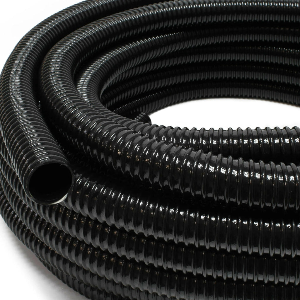 Tubo di aspirazione a spirale da 5 m diametro 19 mm (3/4") nero tubo di aspirazione per laghetto koi nero 16_0001591