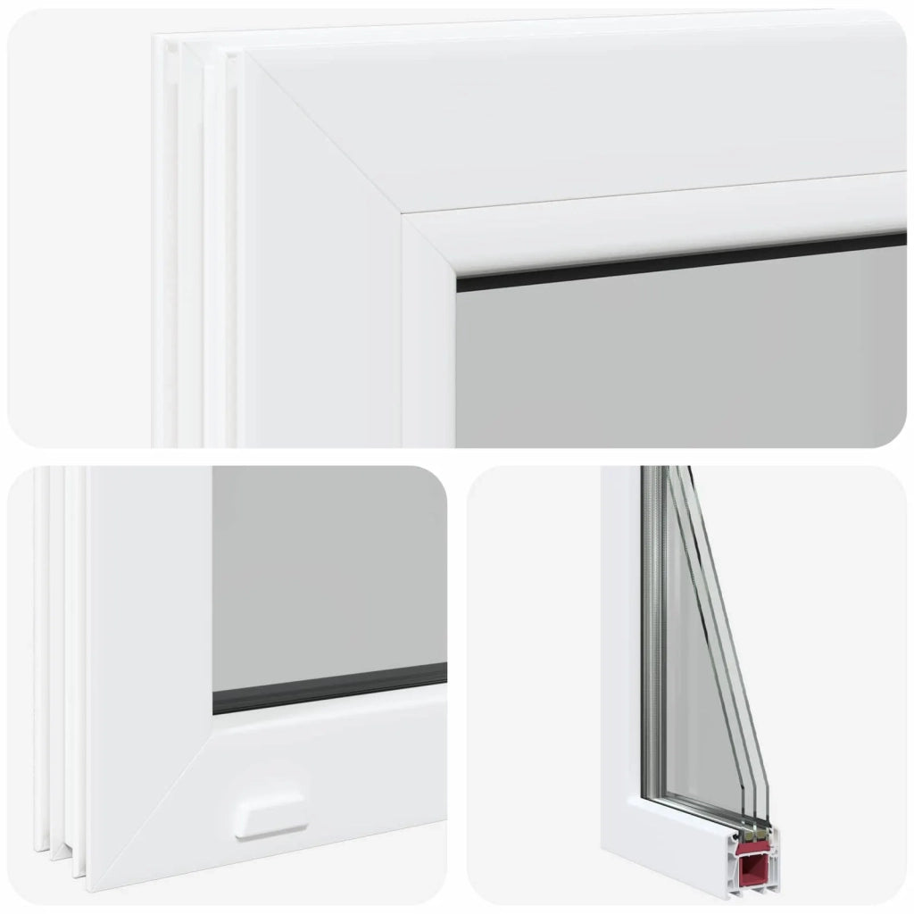 Finestra Cantina RISOR 30 x 80 cm PVC e Vetro 42048004