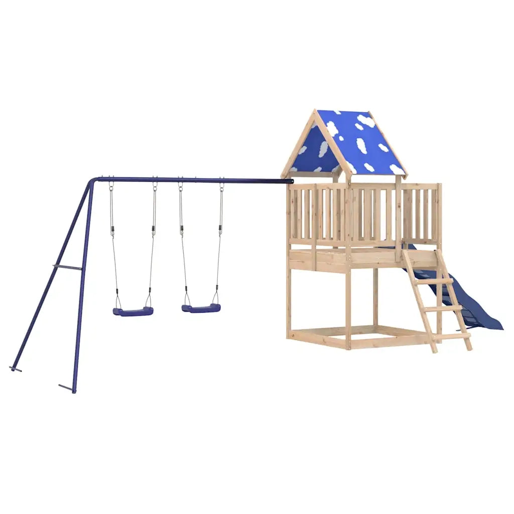 Set da Gioco da Esterno in Legno Massello di Pino 3279208