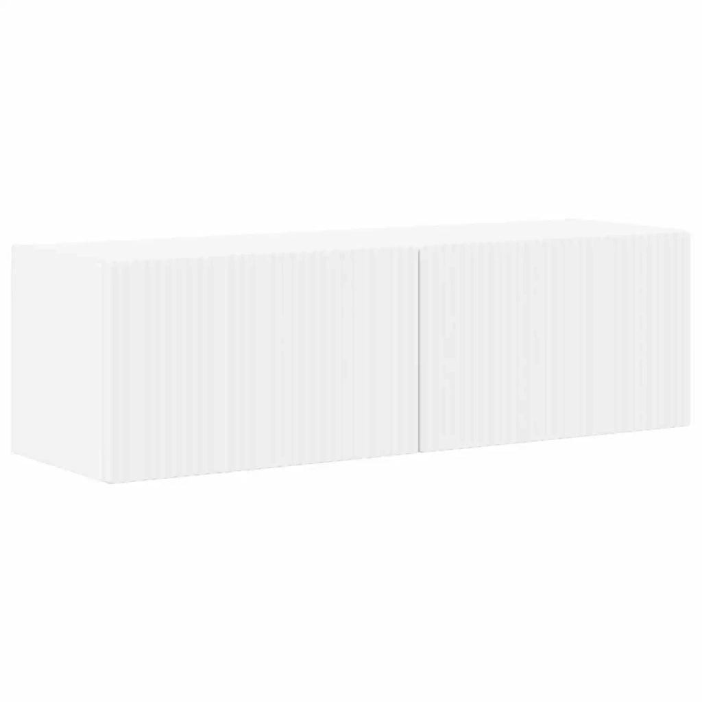 Set mobile TV 4 pcs Bianco Legno multistrato 3409159