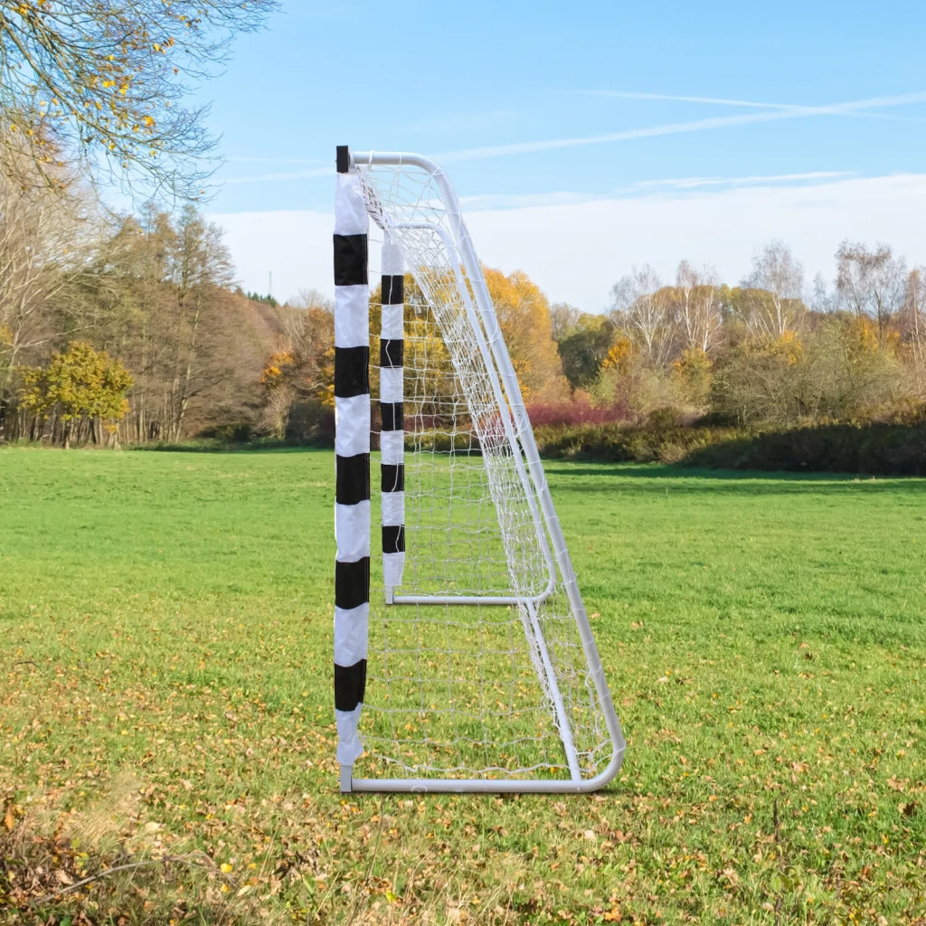 Porta da calcio per bambini 305x201 cm, portatile con rete, per giardino