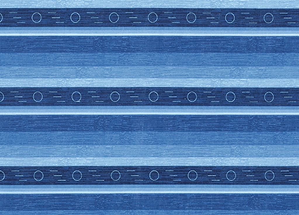 Copritutto Disegno Colorado - 260x280 - Blu