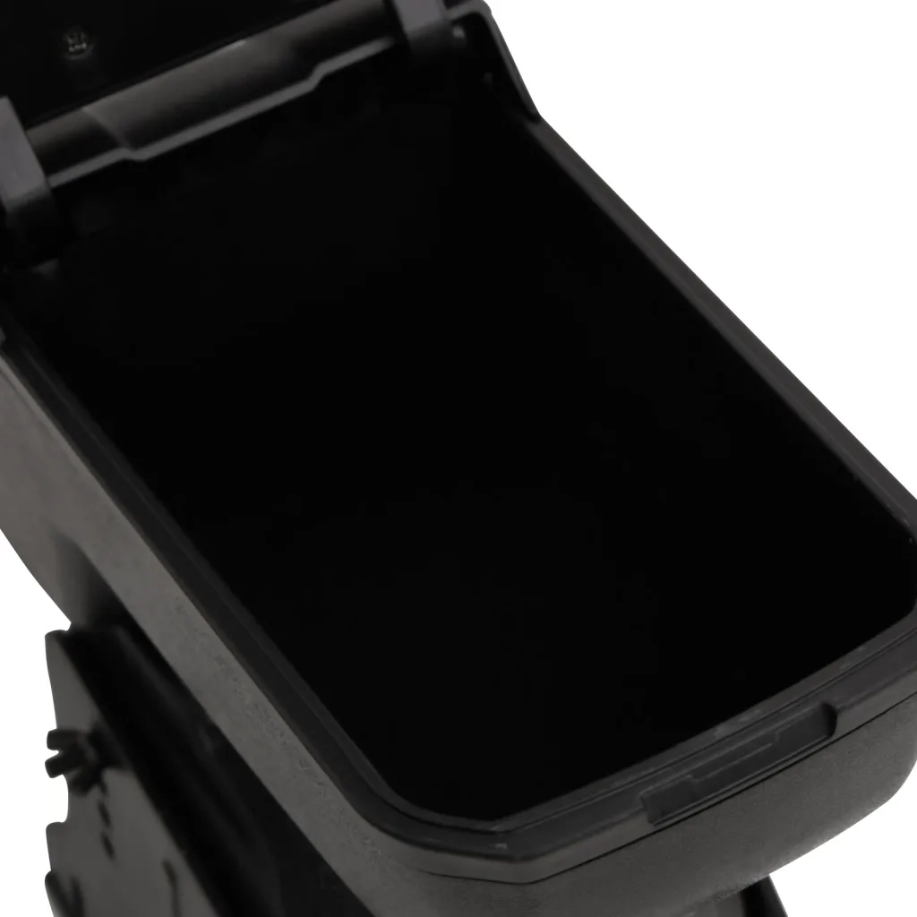 Bracciolo universale per auto nero 14x30x(32-48,5) cm ABS 154645