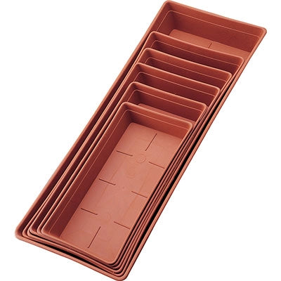 SOTTOCASSETTA BAMA - PP TERRACOTTA CM 40X18 H.CM 5,5- 10 pezzi
