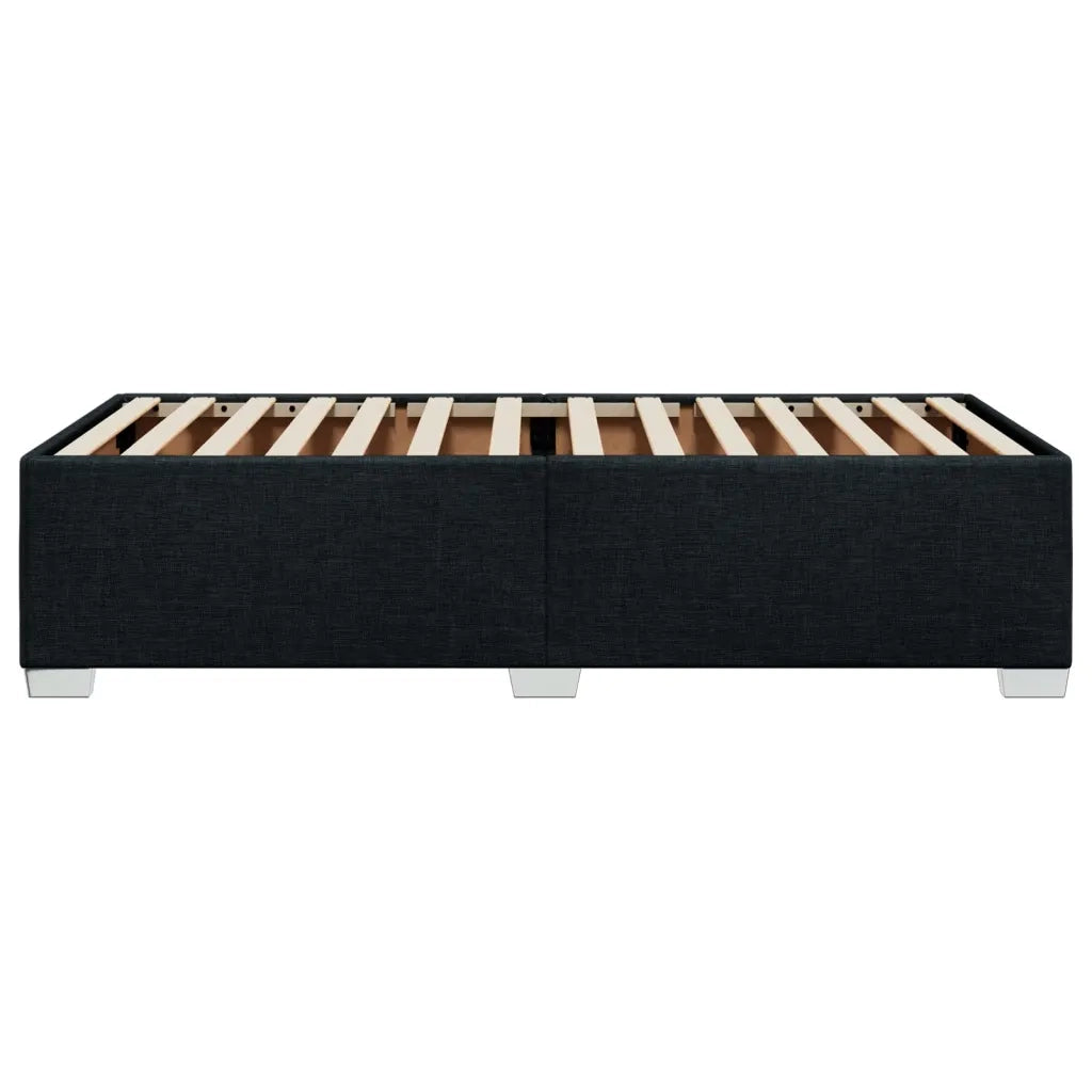 Giroletto senza Materasso Nero 80x200 cm Tessuto 3284431
