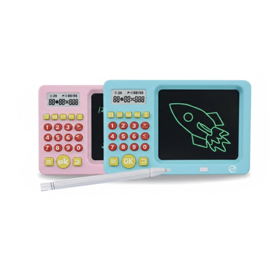 TAVOLETTA GRAFICA LAVAGNA PENNA TABLET LCD DISEGNO BAMBINI CALCOLATRICE 06512