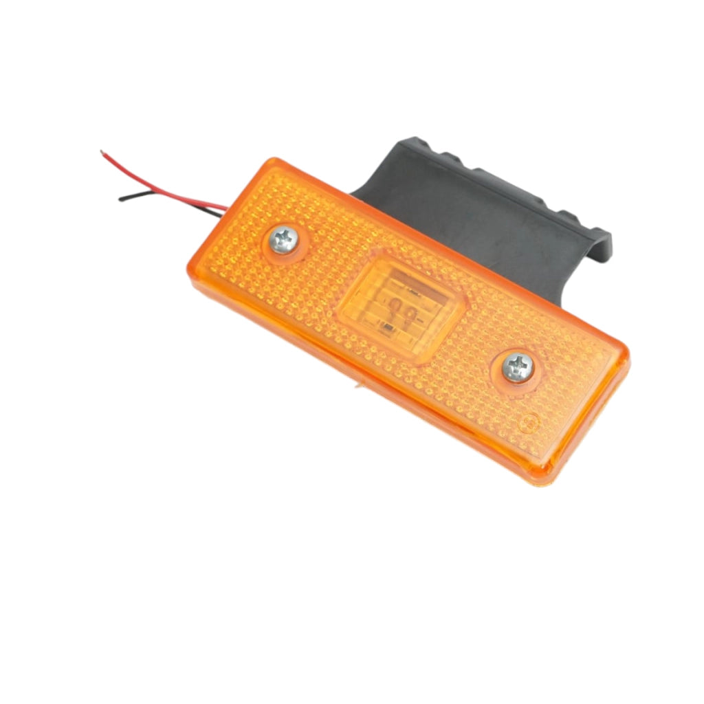Lampada laterale con LED, 12-24V, gialla, Breckner Germany