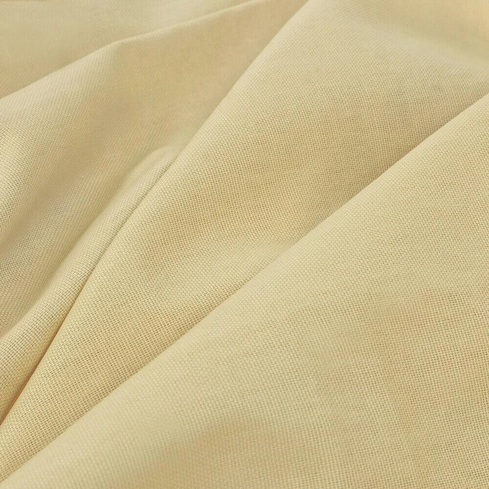 Telo Arredo Cotone 170X280 cm Copridivano Granfoulard Copriletto Tessuto Multiuso Beige