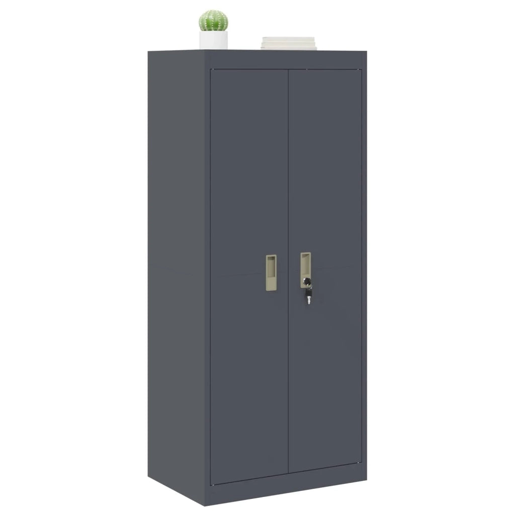 Armadio Antracite 60 x 40 x 140 cm Acciaio