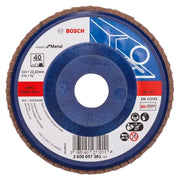 DISCO LAMELLARE EXPERT METAL DIRITTA 115MM G40