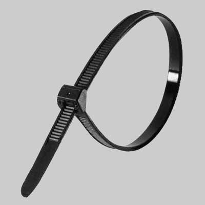 FASCETTA DI CABLAGGIO - mm 4,5x290 - nera - 100 pezzi - MADE IN ITALY