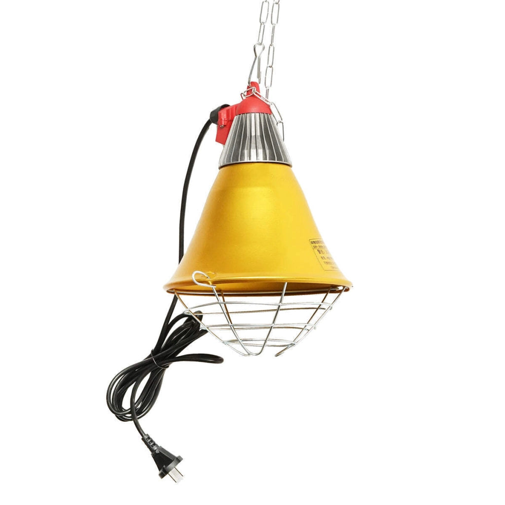 Lampada riscaldante a infrarossi da 21,5 cm per pulcini e animali, 230V
