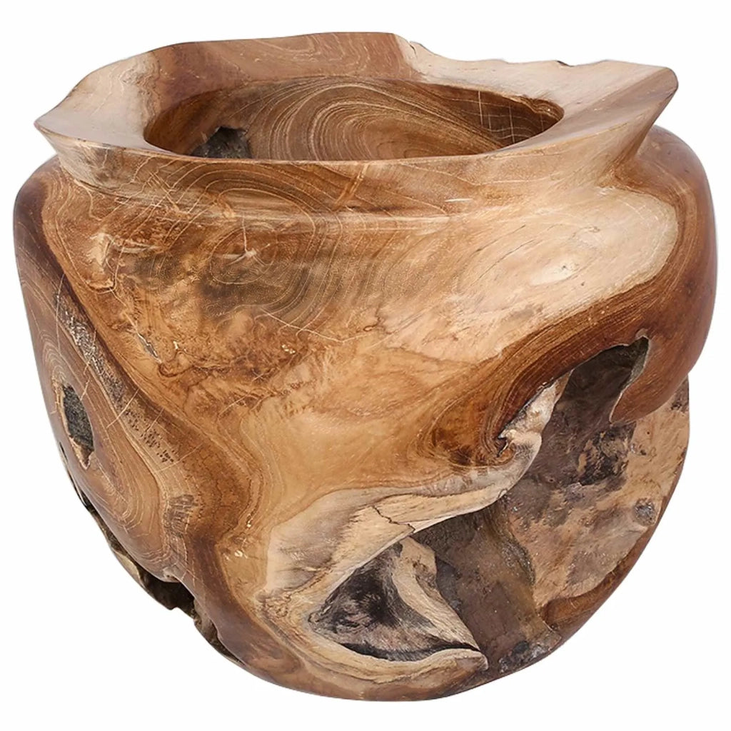 Portafrutta JEPARA Marrone Teak Ø 35 cm 42010346