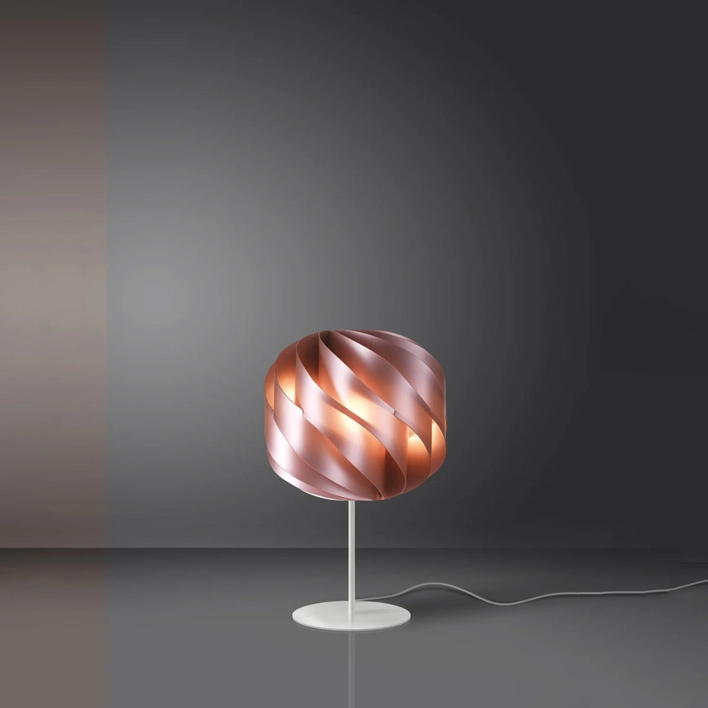 Lampada Da Scrivania Moderna Globe Polilux ® Pink Metal E Metallo 1 Luce E27