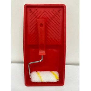 KIT VASCHETTA + RULLINO BIA/GIAL + MAN/CORTO 10CM- 1,0 pz