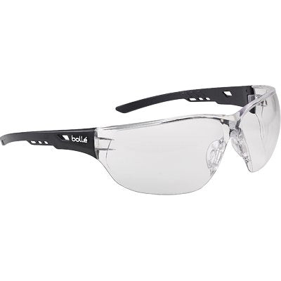 OCCHIALE SICUREZZA NESS BOLLE - PC LENTE TRASPARENTE- 4 pezzi