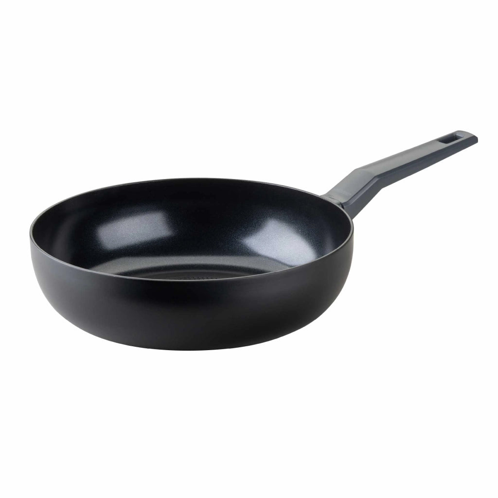 Wok Antiaderente PFAS Free per Induzione, Fackelmann, Ø28 cm – Alluminio Riciclato