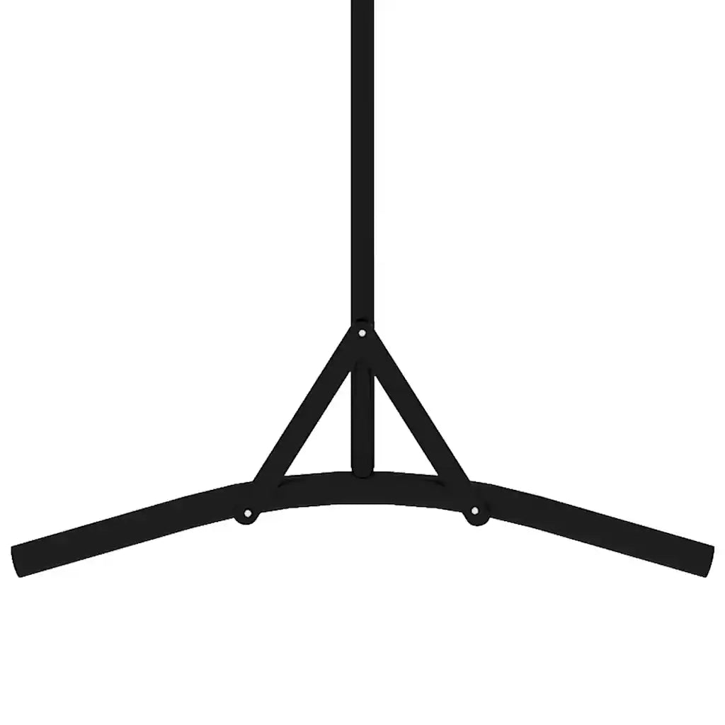 Paravento Nero 175x180 cm in Tessuto 320738