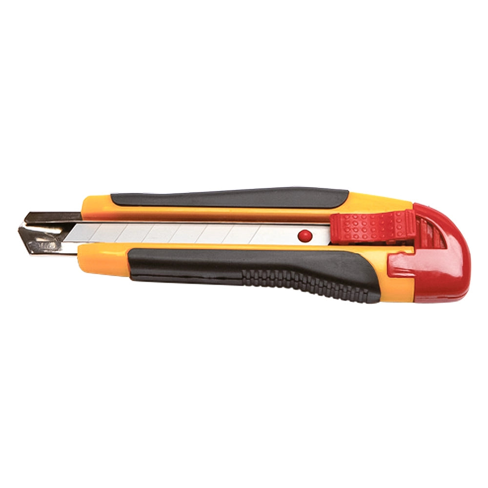 Cutter Professionale Lama 18mm Spezzabile Taglierino da Lavoro Antiscivolo