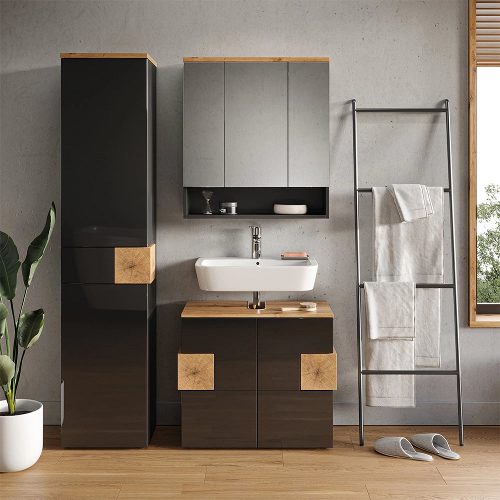 Vicco Mobile bagno alto Antracite 40 x 184.2 cm
