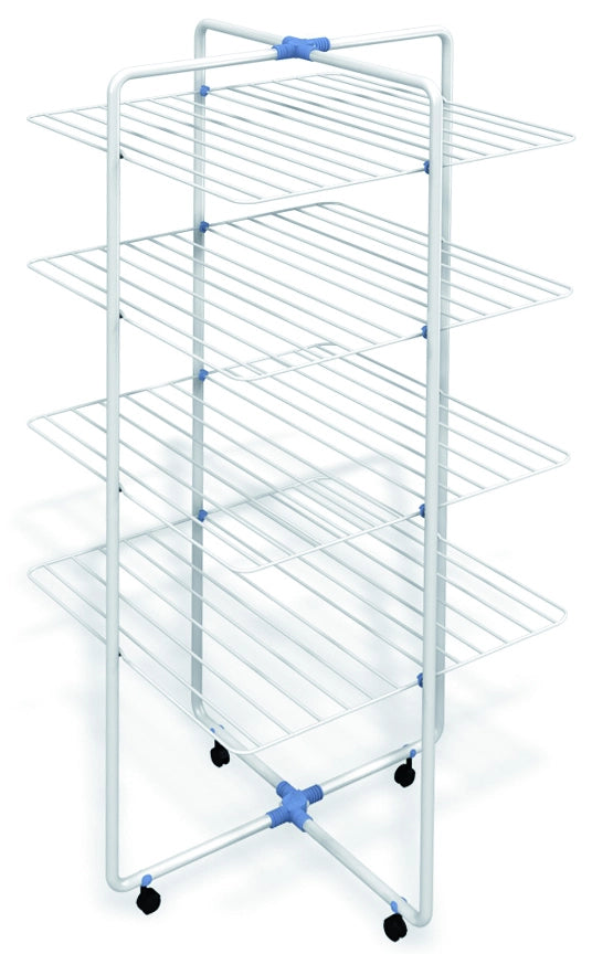 Gimi STENDIBIANCHERIA A TORRE VIP 4 PIANI cm. 70,5x70,5x168 h Stenditura mt. 40