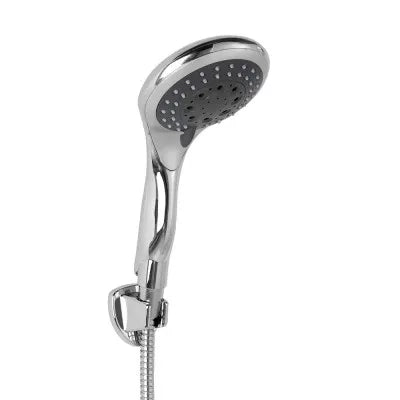 Miscelatore doccia esterno Kubo in ottone con kit doccia e flessibile
