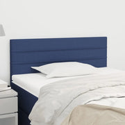 Testiera Blu 80x5x78/88 cm in Tessuto 346108