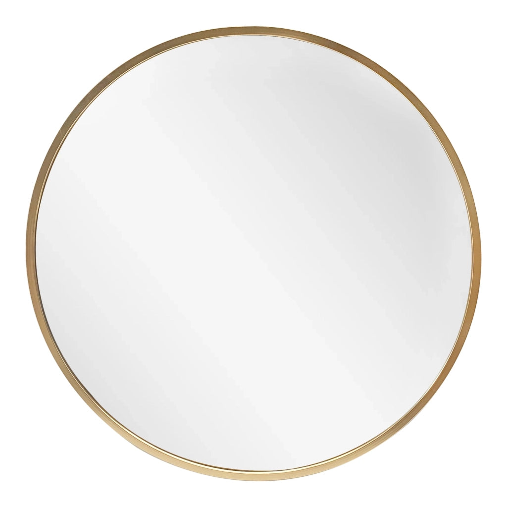 Specchio da parete rotondo diametro 50 cm oro 03_0007917