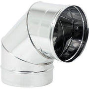 GOMITO INOX AISI 304 90  °  CM 10