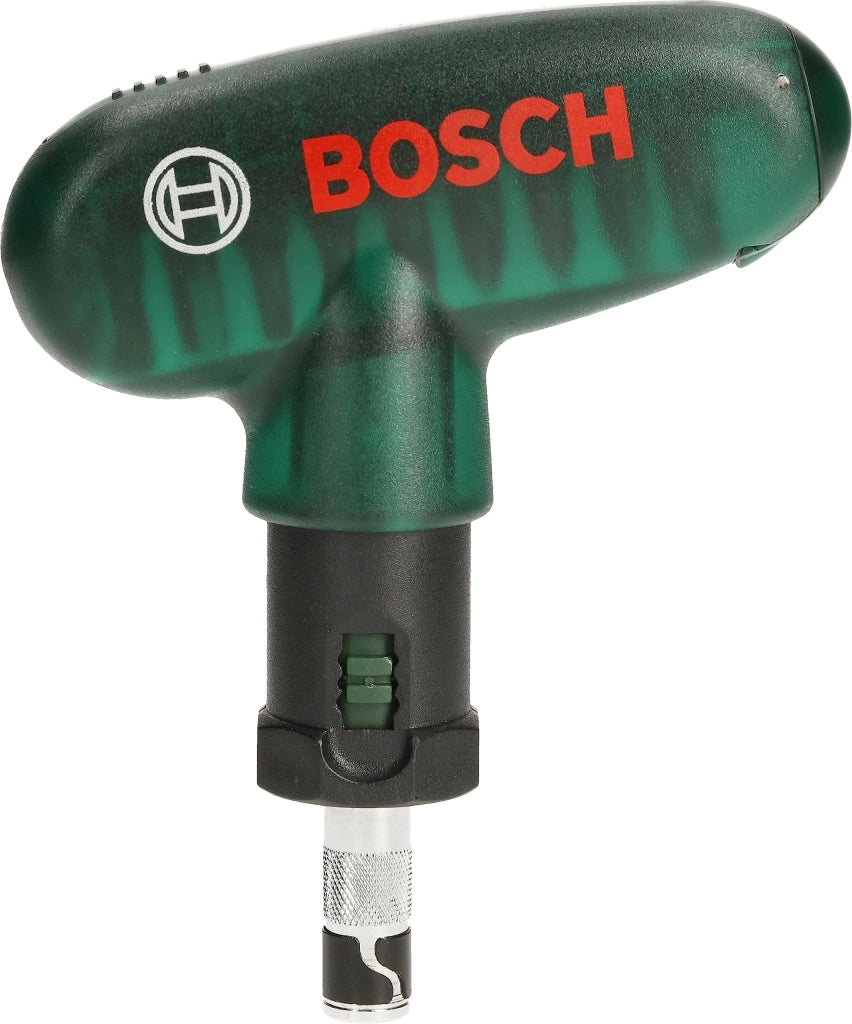 Set Inserti con 9 Bit e Cacciavite a Cricchetto Bosch
