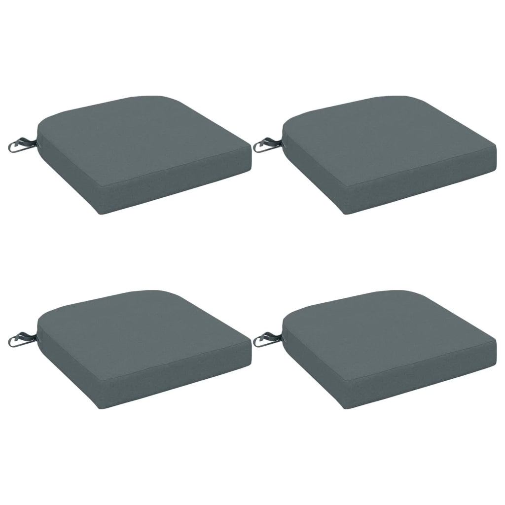 Cuscini per sedile a 4 pezzi SOEST 4 pz 100% Poliestere Blu 945176