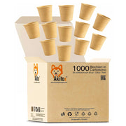 Akitaink 1000 Bicchierini Caffe Carta 75ml Avana