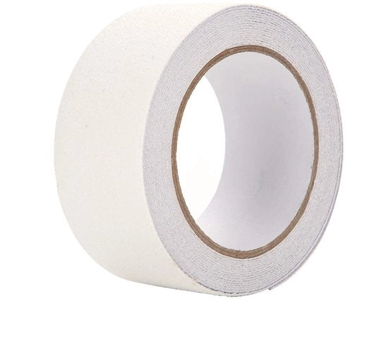 Nastro Antiscivolo 5M x 5cm - Nastro PVC - Decorazione di Sicurezza - Effetto Antiscivolo - Resistente alle Sollecitazioni - Resistenza all'Olio/Acqua - Nastro di Sicurezza