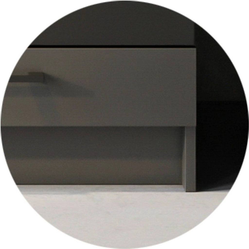Cucinino Elettrodomestici non inclusi, Covor, Cucina un Ripiano, Nero Antracite