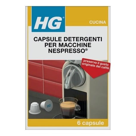 CAPSULE DETERGENTE MACCHINA NESPRESSO HG